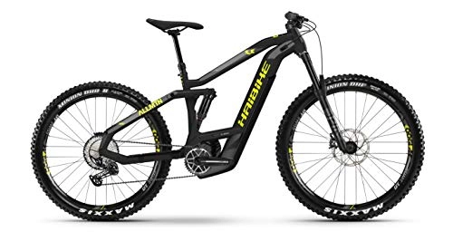 Elektrische Mountainbike : HAIBIKE XDURO AllMtn 3.5 Bosch Elektro Bike 2020 (XL / 50cm, Schwarz / Lime)