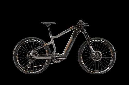 Elektrische Mountainbike : HAIBIKE XDURO AllTrail 6.0 Flyon Elektro Bike 2020 (M / 46cm, Carbon / Titan / Bronze)