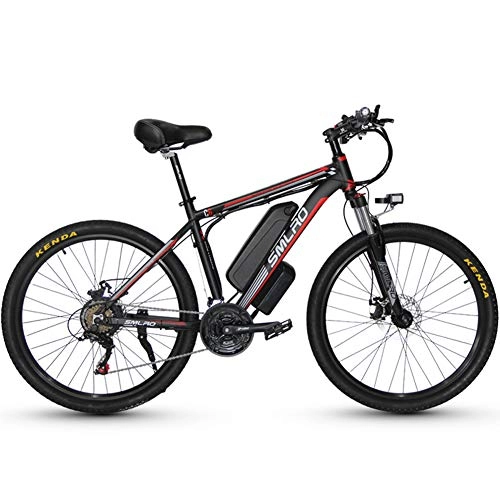 Elektrische Mountainbike : HAOYF E-Bike Für Erwachsene 26" Mountain Elektrisches Fahrrad Ebike 48V 10 / 15AH Abnehmbare Lithium-Batterie 350W Leistungsstarke Motor, 27 Geschwindigkeit Und 3 Arbeitsmodi, 10AH