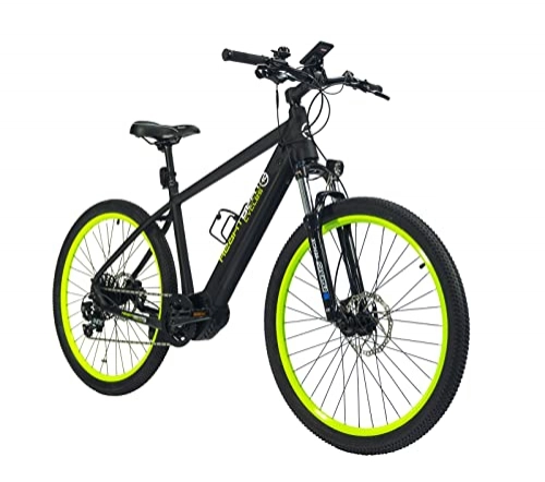 Elektrische Mountainbike : HC Xplorer E-Bike (Schwarz-Orange)