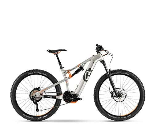 Elektrische Mountainbike : Husqvarna Mountain Cross MC LTD 27.5'' Pedelec E-Bike MTB grau / orange 2019: Größe: 50cm