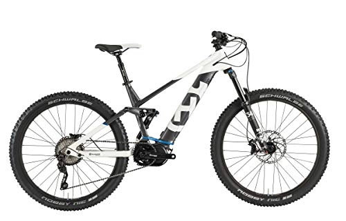 Elektrische Mountainbike : Husqvarna Mountain Cross MC6 27.5'' Pedelec E-Bike MTB weiß / schwarz 2019: Größe: 52cm