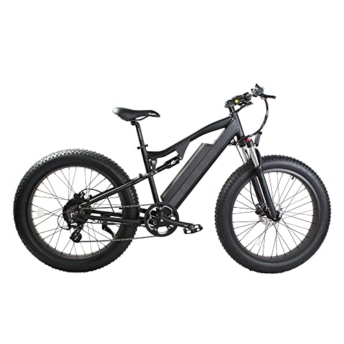 Elektrische Mountainbike : JET PHETT POWER E-Bike Mode Hochwertiges E-Fahrrad 26 * 4.0 Fetter Reifen 250Watt 48V 17.5Ah Lithium Batterie 7speed Elektrisches Fahrrad