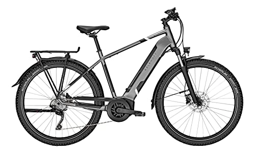 Elektrische Mountainbike : Kalkhoff Entice 3.B Advance 500Wh Bosch Trekking Elektro Fahrrad 2022 (27" Herren Diamant XL / 60cm, Jetgrey Matt (Herren))