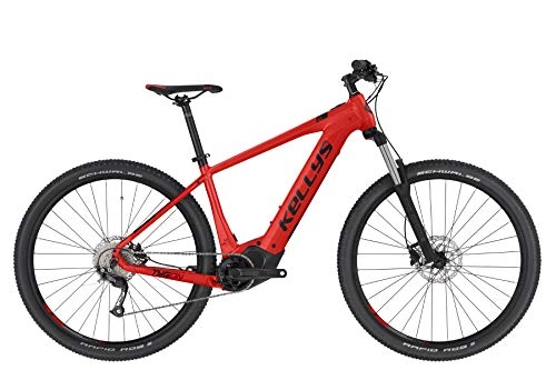 Elektrische Mountainbike : Kellys Tygon 10 29R Panasonic Elektro Mountain Bike 2020 (L / 49cm, Red)