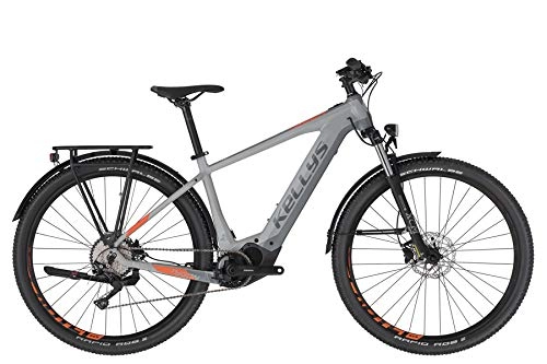 Elektrische Mountainbike : Kellys Tygon 30 29R Shimano Steps Elektro Mountain Bike 2020 (M / 44cm, Light Grey)