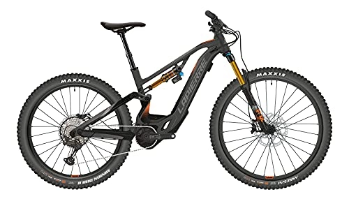 Elektrische Mountainbike : Lapierre Overvolt AM 8.6 Bosch Fullsuspension Elektro Mountain Bike 2021 (L / 47cm, Grau)