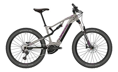 Elektrische Mountainbike : Lapierre Overvolt TR 3.5 W Yamaha Woman Fullsuspension Elektro Mountain Bike 2021 (M / 41cm, Grau)