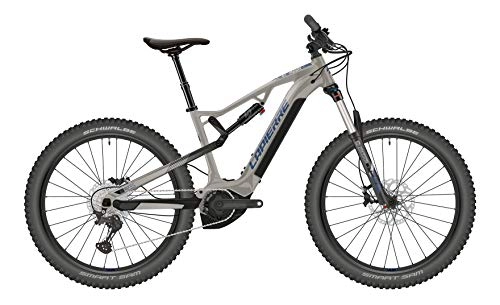 Elektrische Mountainbike : Lapierre Overvolt TR 3.5 Yamaha Fullsuspension Elektro Mountain Bike 2021 (L / 46cm, Grau)