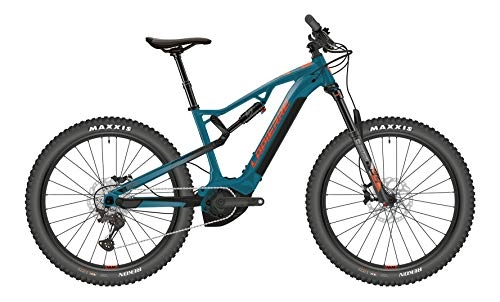 Elektrische Mountainbike : Lapierre Overvolt TR 4.5 Yamaha Fullsuspension Elektro Mountain Bike 2021 (M / 43cm, Blau)