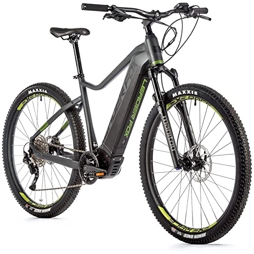 Elektrische Mountainbike : Leaderfox 29 Zoll Orem E Bike MTB Mittelmotor 95 Nm 720Wh Grau Rh 50cm