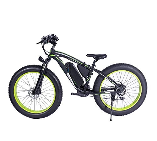 Elektrische Mountainbike : LYGID Elektrofahrrad Mountainbike 250W 36V 10Ah Lithium Akku 26 Zoll Shimano 7 Gang-Schaltung Hydraulische Bremsen Akku mit USB-Ladeanschluss