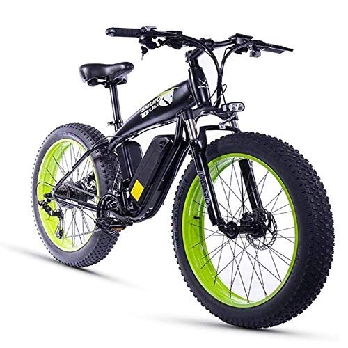 Elektrische Mountainbike : LZMXMYS Elektrisches Fahrrad, 26 Zoll elektrisches Fahrrad for Erwachsene mit 350W48V10Ah Vollladezeit 4-5 Stunden 27 Geschwindigkeitsaluminiumlegierung-Gebirgs E-Bike Hchstgeschwindigkeit 25 km / h