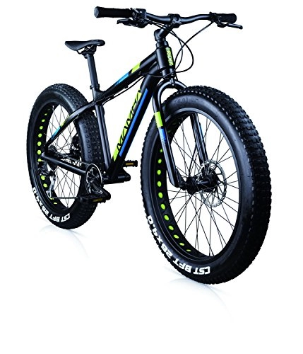 Elektrische Mountainbike : MBM Fatbike 26" BLACKMAMBA RH 48cm