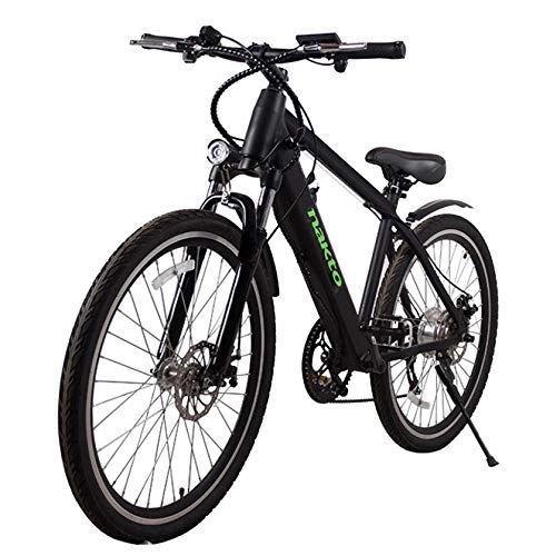 Elektrische Mountainbike : MERRYHE Elektrische Mountainbike 36 V 250 Watt Abnehmbare Lithium-Batterie Mnner E-Bike Citybike Drei Arbeitsmodi MTB Fahrrad Intelligente Elektrofahrrder, Black-36V12.5AH