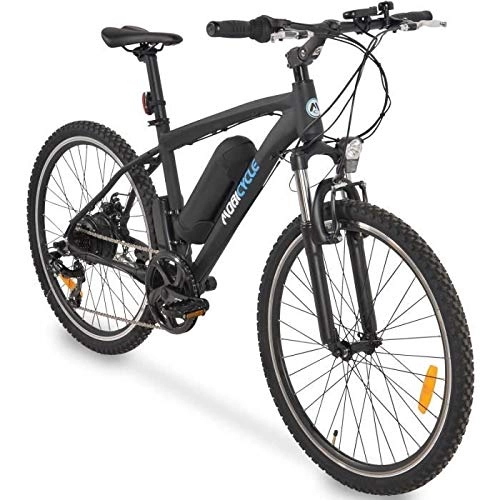 Elektrische Mountainbike : Mobil Elektrofahrrad, 250 W, für Erwachsene, Mountainbike, abnehmbarer Akku (XDLC Lithium Cell 36 V, 8, 8 Ah) Schwarz