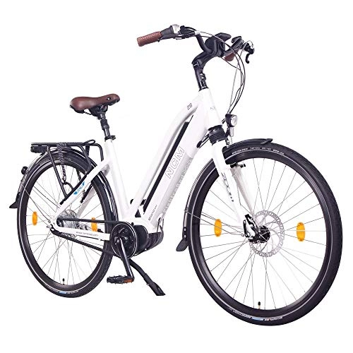 Elektrische Mountainbike : NCM Milano Max N8R E-Bike Trekking Rad, 250W, 36V 16Ah 576Wh Akku, 28” Zoll (NCM Milano-MAX)