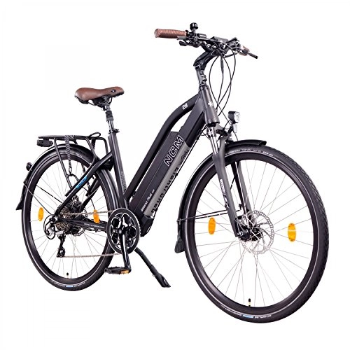 Elektrische Mountainbike : NCM Milano Plus Urban E-Trekking E-Bike 48V 16Ah 768Wh Schwarz 26"