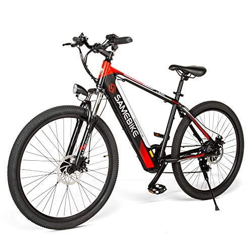 Elektrische Mountainbike : OUXI 26 Zoll 8Ah Rennrad, 250 W MTB für Männer und Frauen für Erwachsene, Mountainbikes mit Variabler Geschwindigkeit und hartem Schwanz, Jungen- und Herrenrad