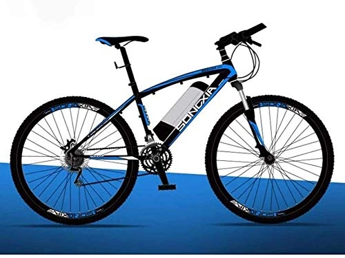 Elektrische Mountainbike : PARTAS Sightseeing / Pendel Werkzeug - Erwachsene Elektro-Fahrrad, 26 Zoll 36V Removable Lithiumakku Berg Ebike, Stadt Fahrrad 30Km / H Safe Speed ​​Doppelscheibenbremse (Color : Blue)
