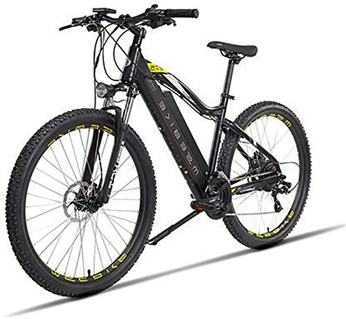 Elektrische Mountainbike : PIAOLING Leichtgewicht 27, 5 Zoll 48V Berg Electric Bikes for Erwachsene 400W Stadt Commuting elektrisches Fahrrad Abnehmbare Lithium-Batterie, 21-Speed ​​Gear Shifts Bestandskalance.