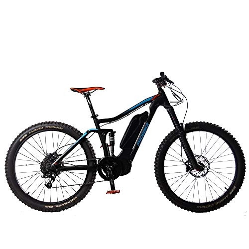 Elektrische Mountainbike : PROEBIKE 27, 5-Zoll-Elektrofahrrad, 1000-W-BAFANG-Mittelmotor, 48-V-Lithium-Batterie (14 Ah), drehmomentsensorgestütztes E-Bike (19-Zoll-Rahmen)