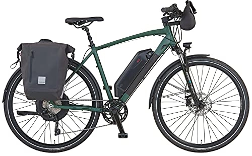 Elektrische Mountainbike : Prophete Unisex – Erwachsene E-Bike ENTDECKER eT300 28" He RH52 ROPHETE, olivgrün