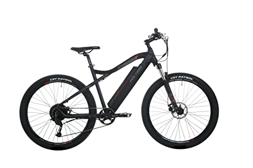 Elektrische Mountainbike : ProTour Elektrofahrrad E-Bike Pedelec Mountainbike MTB, 27.5 Zoll, 9-Gang Shimano Kettenschaltung, Aluminium leicht, für Damen Herren Erwachsene