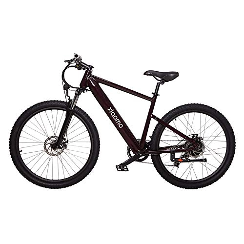 Elektrische Mountainbike : QDWRF Elektrofahrrad, 250 W / 36 V / 10, 4 Ah Fahrrad, 27, 5 Zoll Elektrisch Unterstütztes Fahrrad, Unisex-Erwachsenen-Elektrofahrrad, Schwarz