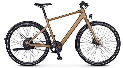 Elektrische Mountainbike : Rabeneick TX-E Bafang Urban Elektro Fahrrad 2020 (28" Herren Diamant 55cm, Bronze matt)