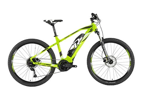 Elektrische Mountainbike : RAYMON E-Sevenray 4.5 27.5'' Pedelec E-Bike MTB grn / schwarz 2019: Gre: 36cm