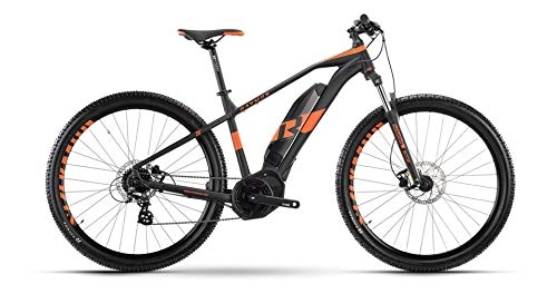 Elektrische Mountainbike : RAYMON Hardray E-Nine 3.0 29'' Pedelec E-Bike MTB schwarz / orange 2021: Größe: 45 cm / S