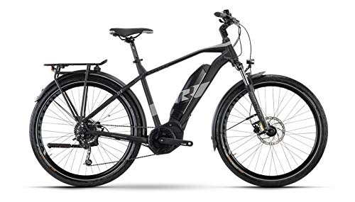 Elektrische Mountainbike : RAYMON Tourray E 3.0 Pedelec E-Bike Trekking Fahrrad schwarz / grau 2021: Größe: 48 cm / S