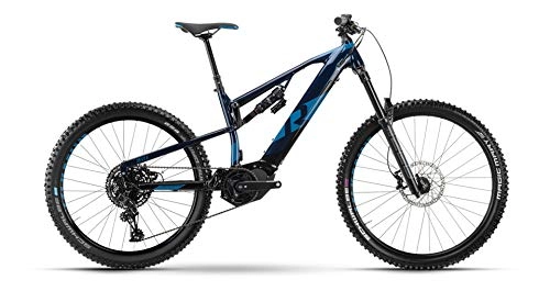 Elektrische Mountainbike : RAYMON Trailray E 9.0 Pedelec E-Bike MTB blau 2021: Größe: 44 cm / M