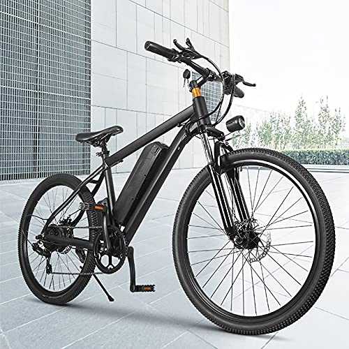 Elektrische Mountainbike : RUBAPOSM Elektrofahrrad 26 '' Elektrofahrrad, 500W Elektrofahrrad, LCD-Display Erwachsene Ebike mit 36V 10Ah Batterie / Smart Dual-Mode Funktion Front Stoßdämpfung / Moped