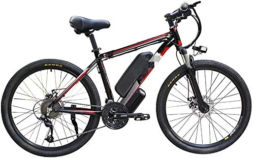 Elektrische Mountainbike : RVTYR Elektrisches Fahrrad Electric Mountain Bike 350W Ebike 26 '' Elektro-Fahrrad, 20mph Erwachsene Ebike mit abnehmbarem 10Ah-Batterie, Profi 21 Gang-Schaltung e-Bike klapprad