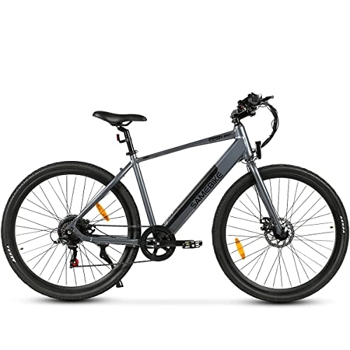 Elektrische Mountainbike : SAMEBIKE E Fahrrad Mountainbike E-Bike 27.5 Zoll elektrisches Fahrrad Mountainbike mit Abnehmbarer Lithium-Batterie 36V