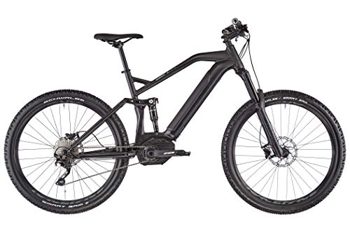 Elektrische Mountainbike : SERIOUS Bear Rock FS 650B Black Matte Rahmenhöhe 41cm 2020 E-MTB Fully