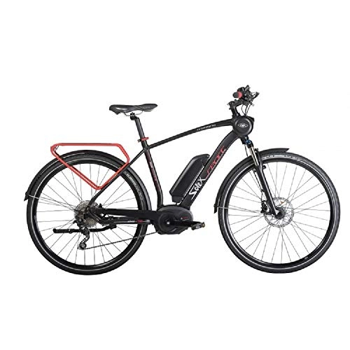 Elektrische Mountainbike : Solex Sport Trekking L 28' schwarz / rot