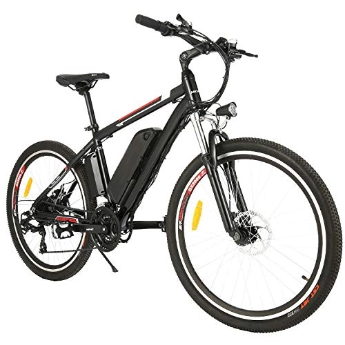 Elektrische Mountainbike : Speedrid, E-Bike, 20 Zoll, 26 Zoll, 27, 5 Zoll, City-E-Bike, Mountainbike mit Li-Ion Akku 36V / 10Ah / 12, 5Ah, für Erwachsene