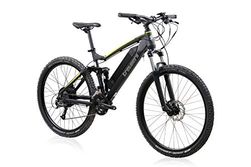 Elektrische Mountainbike : TRETWERK Phoenix 3.0 ? 27, 5 Zoll E-Bike Mountainbike Fully - Elektro Fahrrad für Herren und Damen - Pedelec mit Bafang Hecknabenmotor 250W, 45Nm und 27 Gang Shimano Altus Schaltung