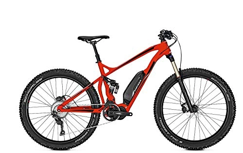 Elektrische Mountainbike : Univega Renegade S 4.5, 11 Gang, Herrenfahrrad, Diamant, Modell 2019, hotchilired matt, 46 cm