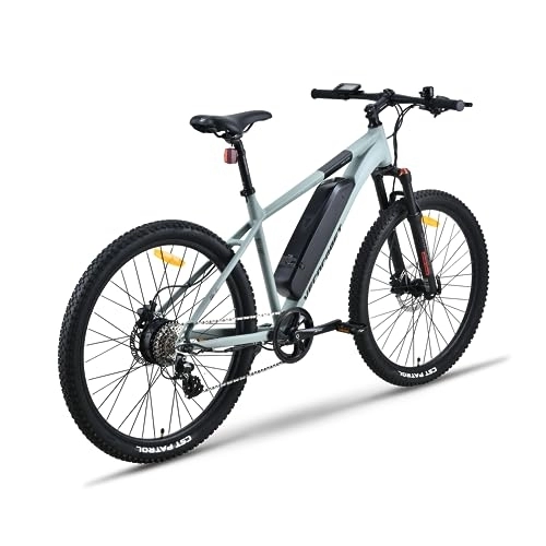 Elektrische Mountainbike : VecoCraft Helios Plus 27.5" E-Bike Mountainbike, 8-Gang Shimano & Hinterradmotor für 25 km / h bis zu 95 km, 36V 13Ah Batterie, TEKTRO Hydraulische Scheibenbremse | e Bike Herren | Elektro MTB