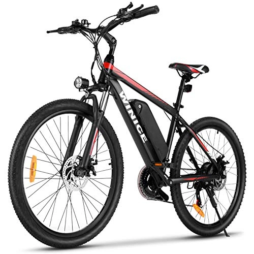 Elektrische Mountainbike : VIVI E-Bike Mountainbike, 26" Elektrofahrrad Pedelec, 250W Electric Bike mit Abnehmbarer 10, 4 Ah Lithium-Ionen-Batterie, 21-Gang-Getriebe