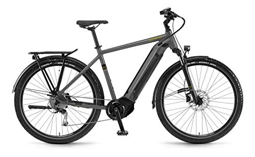 Elektrische Mountainbike : Winora Sinus iX10 Bosch Elektro Fahrrad 2021 (27.5" Herren Diamant 52cm, Concrete (Herren))