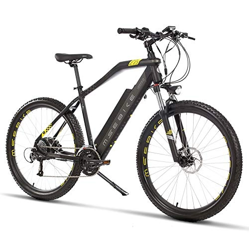 Elektrische Mountainbike : XXCY 27, 5" Elektrisches Mountainbike, 48V 13Ah Herausnehmbare Lithiumbatterie für Erwachsene Frauen / Männer Hochwertiges Travel City E-Bike (Shimano 27 Speed)