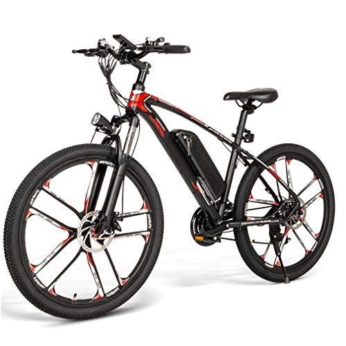 Elektrische Mountainbike : Ydshyth Elektrofahrrad 26 Zoll MTB E-Bike, Mountainbike Mit 48V 8Ah Lithium-Akku, 350 W Motor 40 Km / H Elektrische E-Bike Für Herren Damen