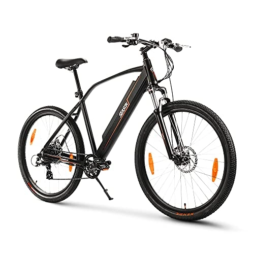 Elektrische Mountainbike : YOSE POWER 27, 5'' E-Bike 36V 250W Heckmotor mit Shimano 7 Gang Freilauf E-Mountainbike mit 36V 13Ah Akku