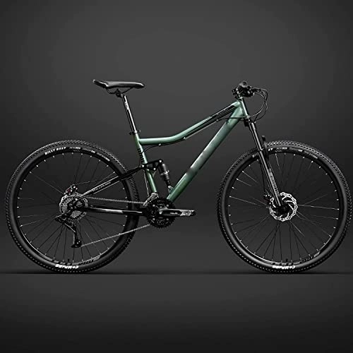 Fat Tire Mountainbike : ADASTE 26 Inch Bicycle Frame Full Suspension Mountain Bike, Double Shock Absorption Bicycle Mechanical Disc Brakes Frame