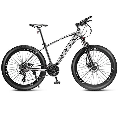 Fat Tire Mountainbike : AP.DISHU 24-Gang Kind Mountainbike Doppelscheibenbremse Federgabel Offroad-Rennräder 24 Zoll Rad, #a